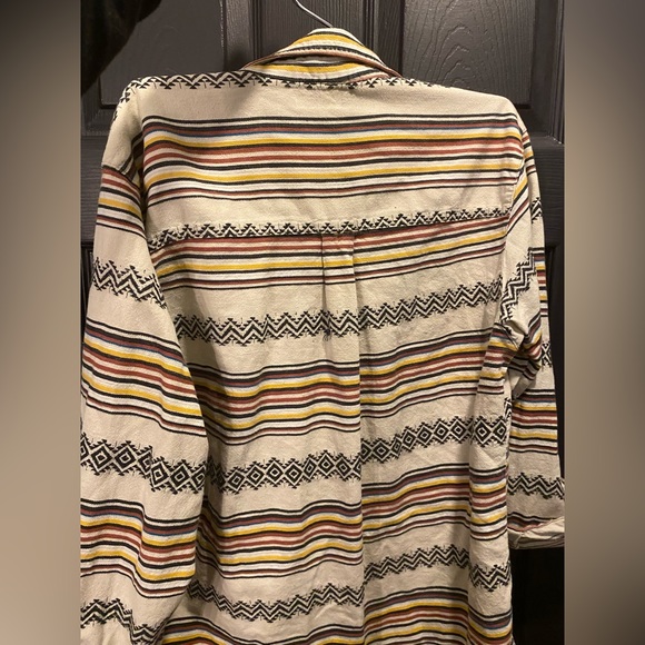 Vintage Madison Avenue Western Print unisex button down - Picture 4 of 5